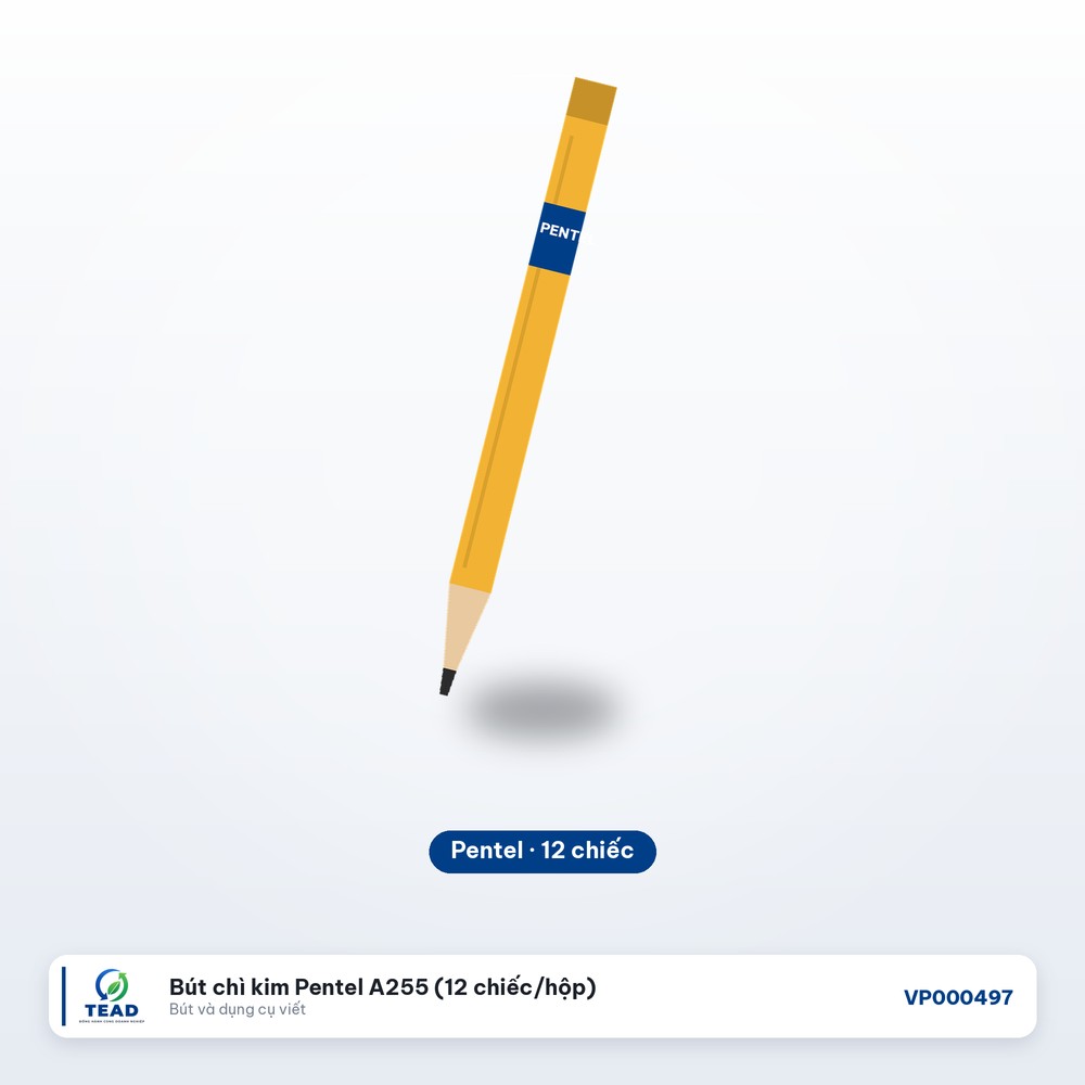 Bút chì kim Pentel A255 (12 chiếc/hộp)