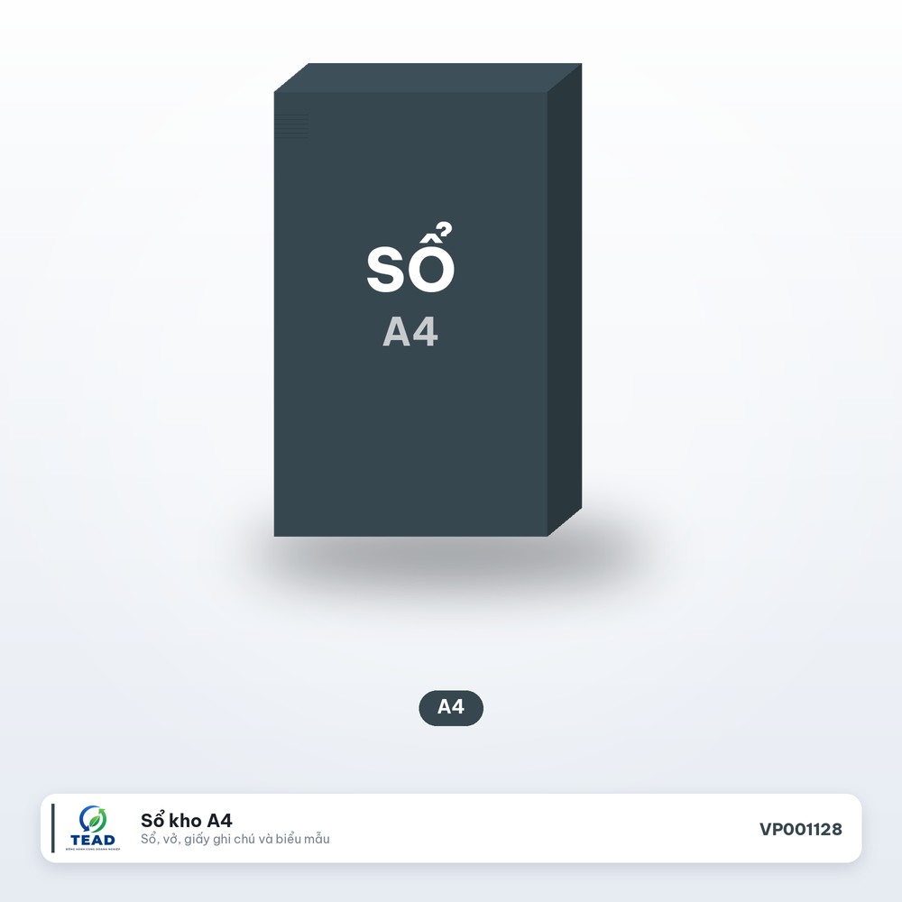 Sổ kho A4